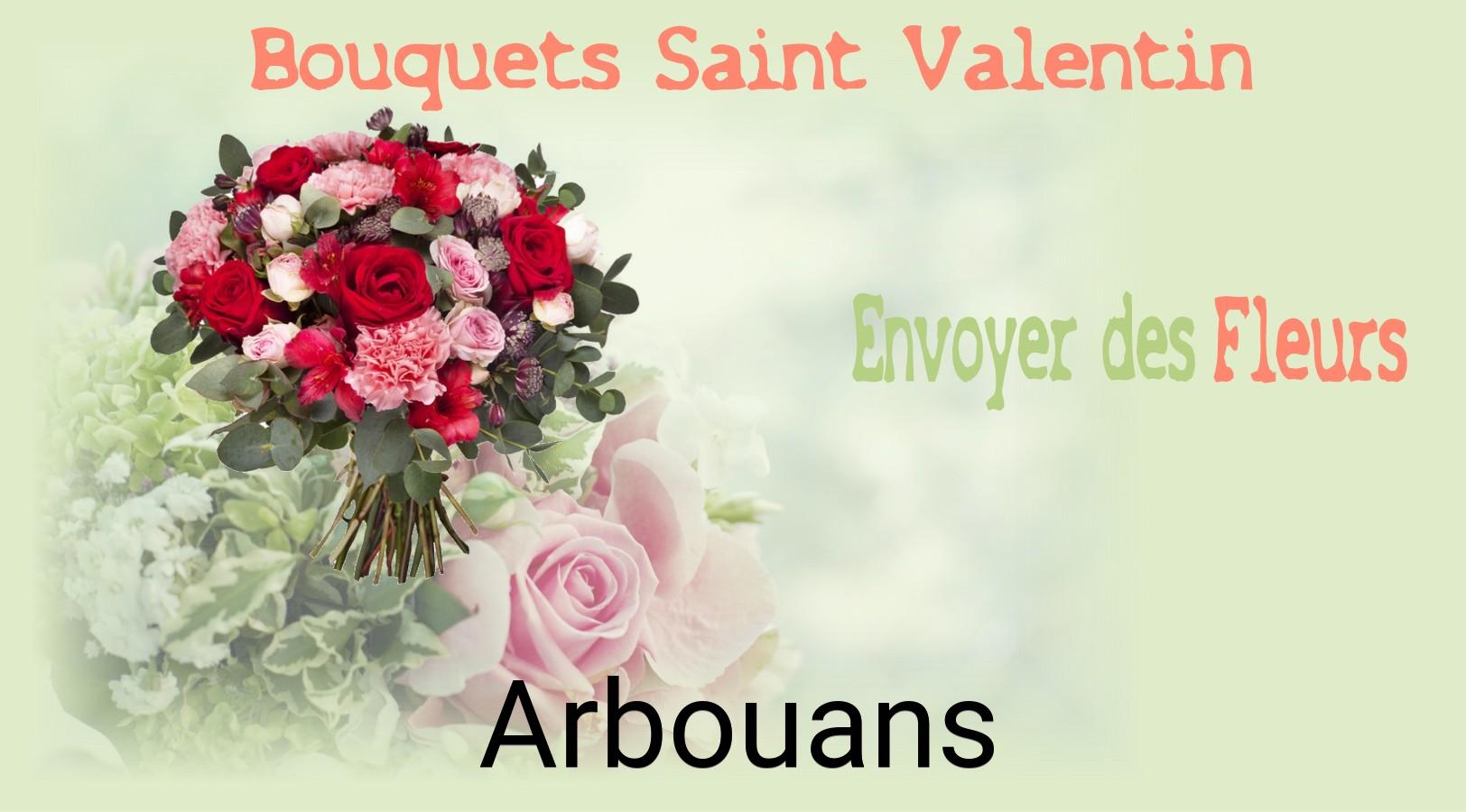 Roses de Saint-Valentin livrées à Arbouans